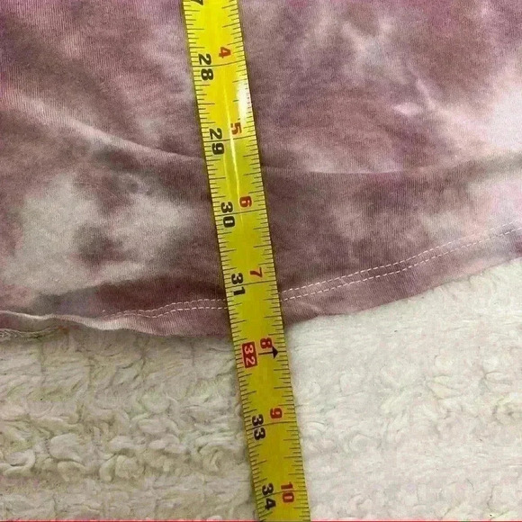 Zion Rootswear Womens Willie Nelson Tye Dye Cold Shoulder Graphic Tee Sz 4 Boho - Picture 9 of 9